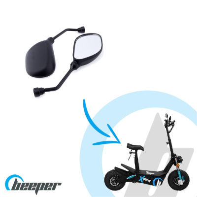 Rétroviseur gauche & rétroviseur droit pour Scootcross électrique BEEPER XTREM • FX5000-SP004