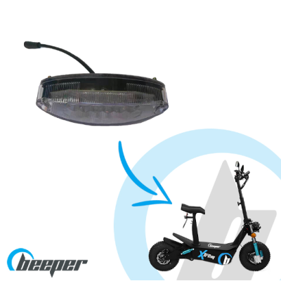 Feux arrières (feu stop) pour Scootcross électrique BEEPER XTREM • FX5000-SP014