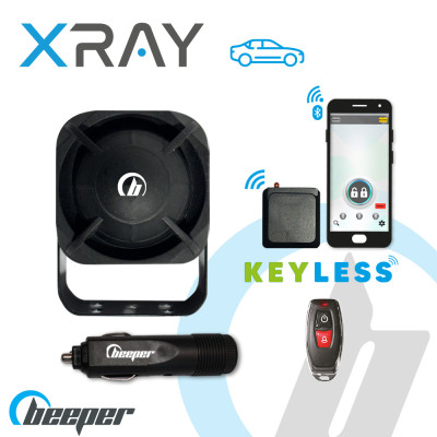 Alarme auto KEYLESS • Avec application mobile