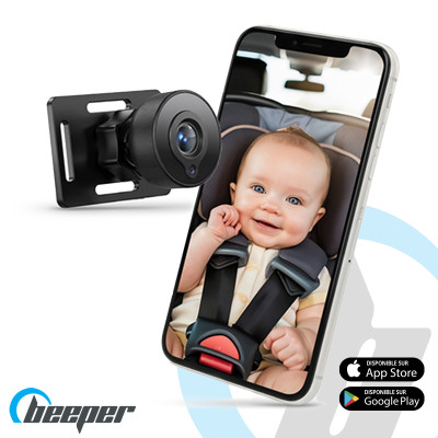 BABEECAM 0 • Kit de vigilancia para bebés integrado • Cámara con aplicación