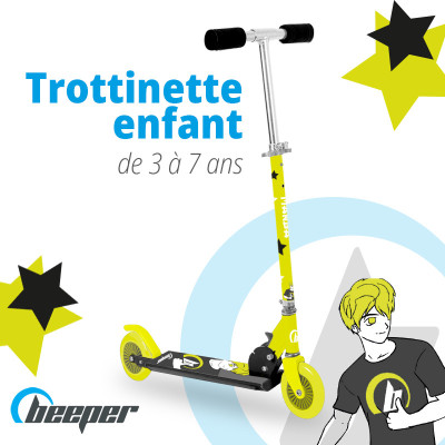 Trottinette enfant de 3 ? 7...