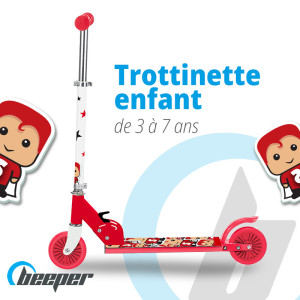 Scooter para niños de 3 a 7 años