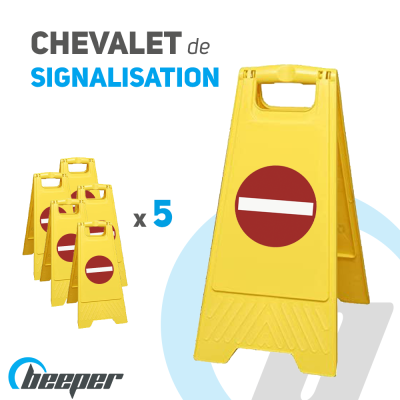 Sticker Sens interdit