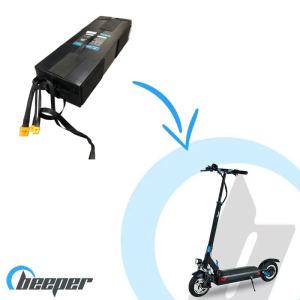 Batterie 48V 10.4Ah pour trottinette BEEPER MAX • FX10-SP12