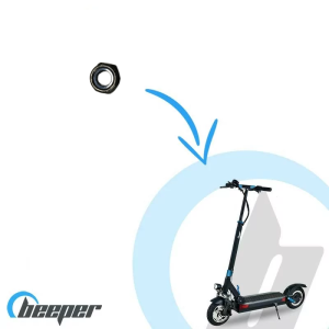 Eje de tuerca delantero para el scooter BEEPER MAX - FX10-SP32