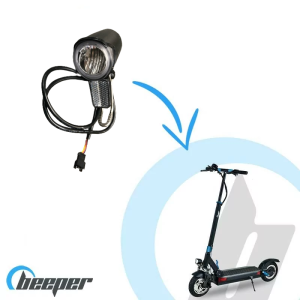 Feu avant pour trottinette BEEPER MAX • FX10-SP10