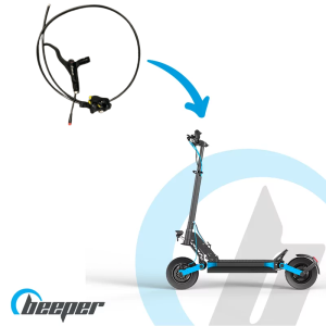 Front hydraulic brake system • For Beeper PRO FX11 scooter