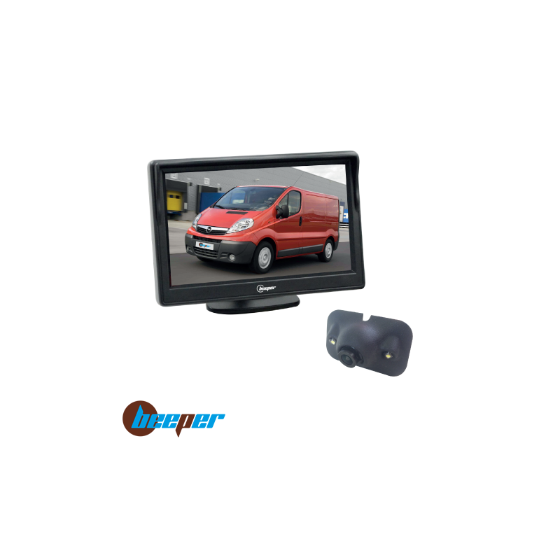 Kit vidéo de recul avec écran LCD 5'' • RVU-5W