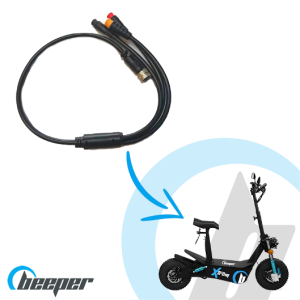 Connecteurs éclairage arrière (selle) pour Scootcross électrique BEEPER XTREM • FX5000-SP023
