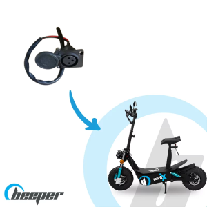 Port de charge pour Scootcross électrique BEEPER XTREM • FX5000-SP022