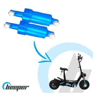Rear shock absorbers (pair) for BEEPER XTREM electric scooter - FX5000-SP025