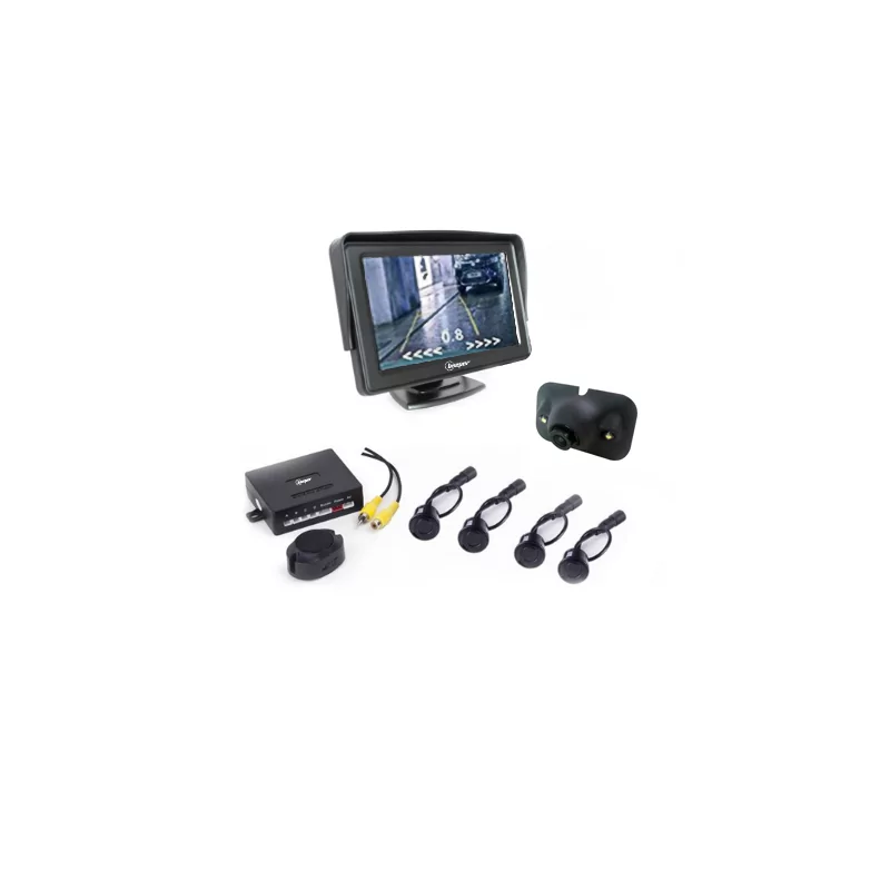 Kit radar & vidéo de recul écran LCD 5'' • RVU-5R1W