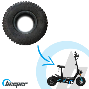 Pneu avant & arrière pour Scootcross électrique BEEPER XTREM • FX5000-SP046