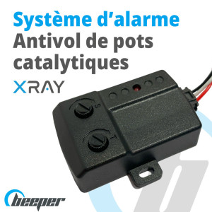 Système d\'alarme antivol de pots catalytiques pour alarme XRAY