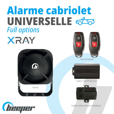Avec système d'alarme antivol de pots catalytiques
