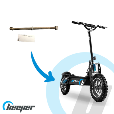 Axe de roue arrière pour...