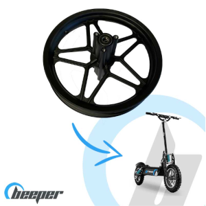 Jante arrière pour trottinette électrique BEEPER CROSS • FX1000-SP092