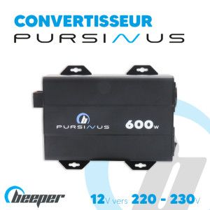 Convertisseur Pur Sinus 12V DC vers 220V AC • Puissance 600W