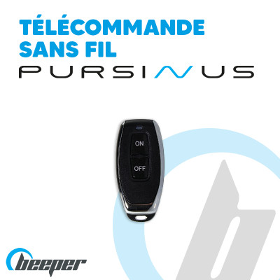 Télécommande sans fil •...