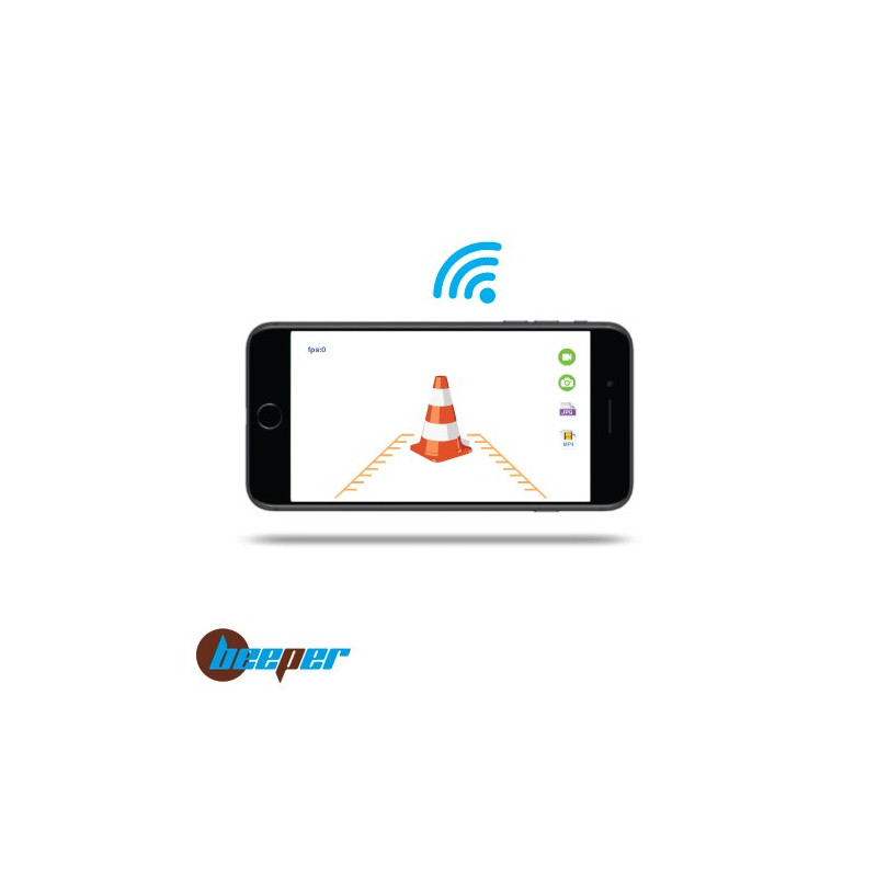 Caméra de recul et de surveillance WiFi • H1WIFI