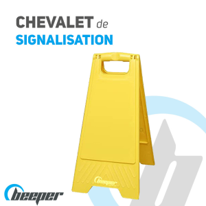 Chevalet • Balise de signalisation pliable