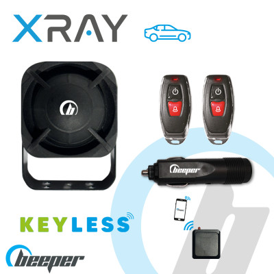 Alarme tout véhicule + Option KEYLESS