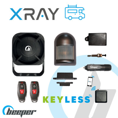  Alarme camping-car + Option KEYLESS