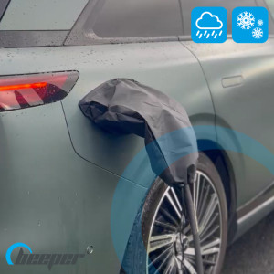 Housse Manchon étanche de protection pluie neige • Pour prise de véhicule électrique