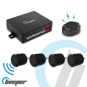 Reversing radar 4 sensors with buzzer • RE002A/4