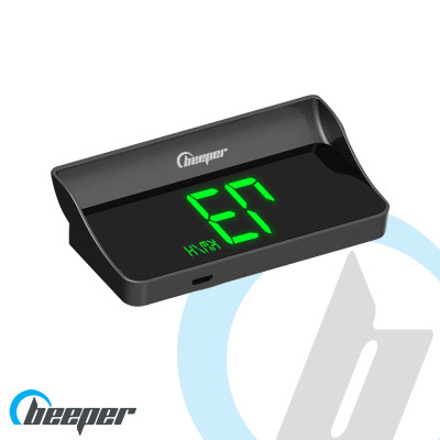 Compteur de vitesse affichage tête haute HUD GPS