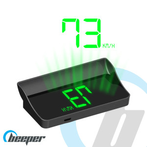 Compteur de vitesse affichage tête haute HUD GPS