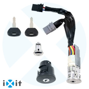 Ignition switch ? AIXAM ? Neiman kit, barrel, fuel cap, 2 keys