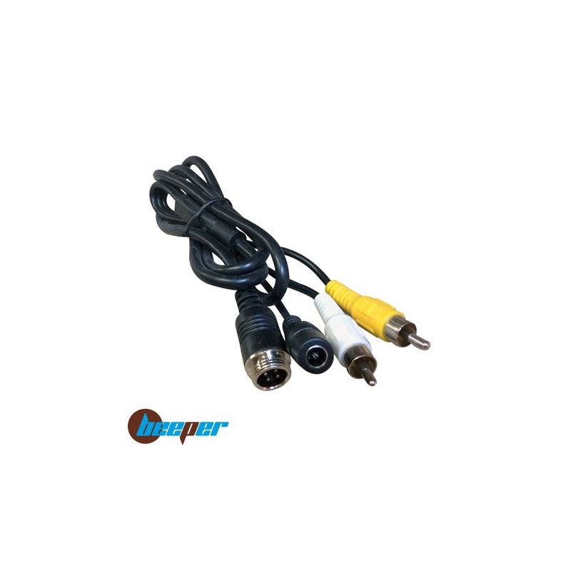 Adaptateur 4 broches male / RCA vidéo male • RX-44