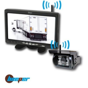 Kit de vídeo inverso Transmisión por radio con pantalla LCD de 7" - RWEC100X-RF