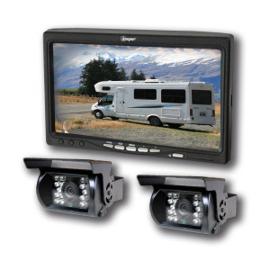 Kit de vídeo de inversión de 2 cámaras con pantalla LCD de 7" - RWEC99X-2