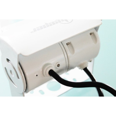 White dual-vision camera -...