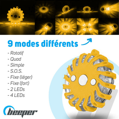 Set of 6 Rechargeable LED...