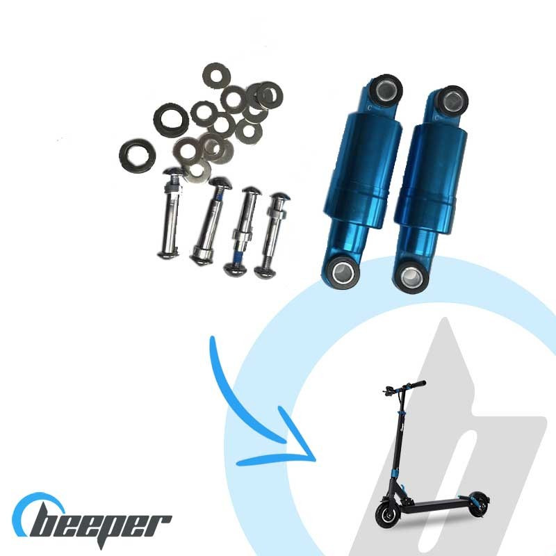 Paire de suspensions arrières pour trottinette BEEPER SPEED • FX8-SP52