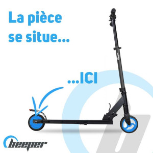 Electric Scooter FX1L • Rear wheel with 250W motor