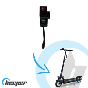 Interrupteur klaxon et phare pour trottinette BEEPER MAX • FX10-SP43