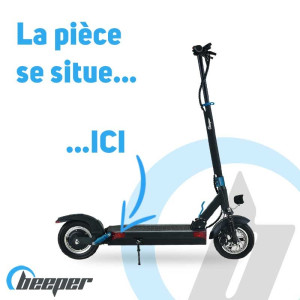 Línea de luz lateral para el scooter BEEPER MAX - FX10-SP44