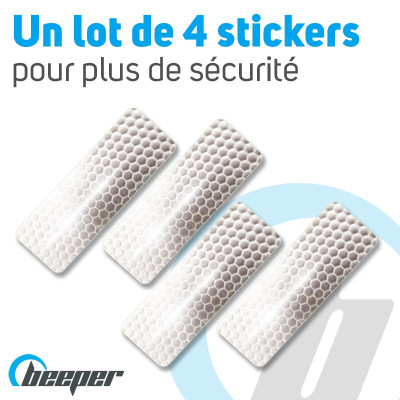 Lot de 4 stickers...