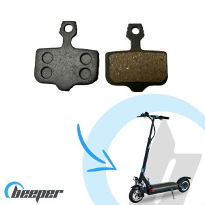 Pastilla de freno para scooter de rueda trasera Beeper MAX G2 - FX10-SP27AR-G2