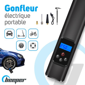Gonfleur électrique pour voiture, trottinette électrique, ballon, vélo, etc.