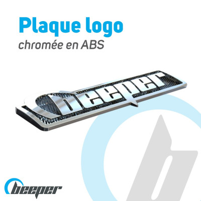 Logo BEEPER • Plaque ABS...