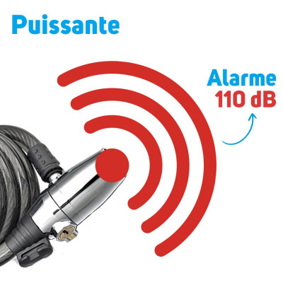 Cerradura de cable con...