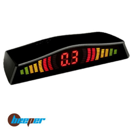  BEEPER Radar de Recul 4 Capteurs Afficheur sans Fils RK039RF