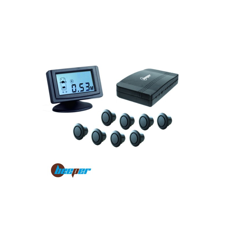 RK018/8 • Radar de recul avt/arr. 8 capteurs