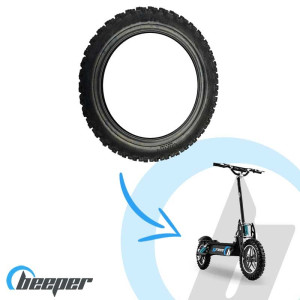 Neumático delantero para el scooter eléctrico BEEPER CROSS - FX1000-SP014
