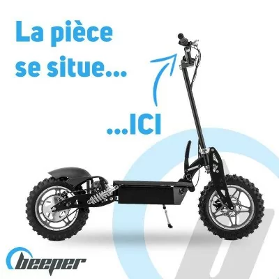 Off-road electric scooter •...